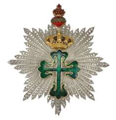Portugal: Militärischer Orden des hl. Benedikt von Aviz, 3. Modell (1894-1910), Großkreuz Bruststern.