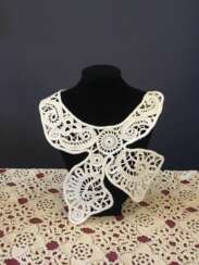 Collar &quot;Bow white&quot;