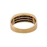 WEMPE Ring mit Saphiren und Brillanten - фото 4