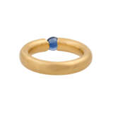 BUNZ Ring mit Saphir und Brillant von 0,06 ct, - фото 4