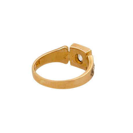 Ring mit Altschliffdiamant von ca. 0,15 ct, - фото 3
