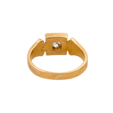 Ring mit Altschliffdiamant von ca. 0,15 ct, - фото 4