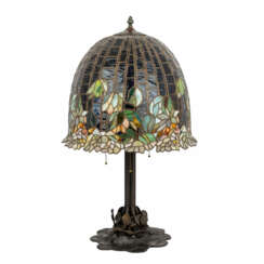 Tischlampe im Stil von TIFFANY'S, 20. Jahrhundert