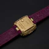 Audemars Piguet. AUDEMARS PIGUET, A LADIES YELLOW GOLD WRISTWATCH SET WITH DIAMONDS AND RUBIES AND A PAVED DIAL - фото 2