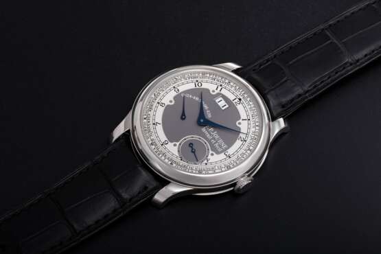 F.P. Journe. F. P. JOURNE, AN EARLY AND RARE PLATINUM OCTA ZODIAQUE WITH BRASS MOVEMENT - Foto 1