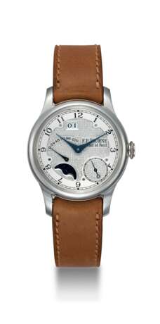 F.P. Journe. F.P. JOURNE, A PLATINUM AUTOMATIC WRISTWATCH WITH DIAMOND-SET DIAL AND MOON-PHASE, OCTA DIVINE - фото 3