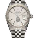 Rolex. ROLEX, A STEEL OYSTER PERPETUAL DATEJUST MADE FOR THE BAHRAIN MINISTY OF INTERIOR, REF. 16250 - photo 3