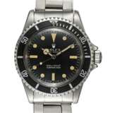 Rolex. ROLEX, STEEL SUBMARINER WITH “INVERTED” CASE NUMBERS, REF. 5513 - фото 3