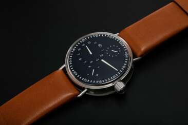 RESSENCE, A LIMITED EDITON STAINLESS STEEL SERIES ONE WRISTWATCH, TYPE 1001, 77/150