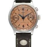 Rolex. ROLEX, A RARE STEEL ANTIMAGNETIC CHRONOGRAPH WITH SALMON DIAL, REF. 2508 - photo 3