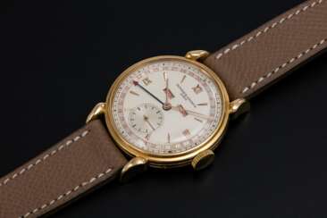 VACHERON CONSTANTIN, A YELLOW GOLD TRIPLE CALENDAR, REF. 4240