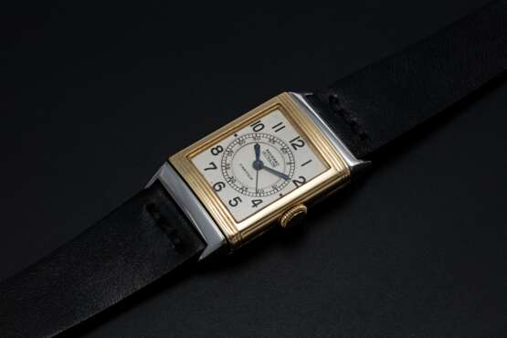 Jaeger-LeCoultre. LECOULTRE, A TWO TONE REVERSO RETAILED BY CARTIER - фото 1