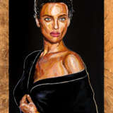 "Ирина Шейк" Canvas Acrylic paint Portrait Ukraine 2020 - photo 1