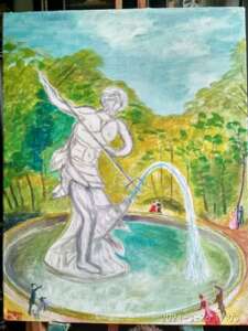 Фонтан Нептун. Fountain Neptune.