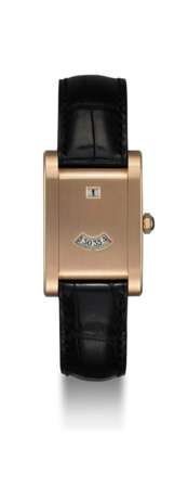 CARTIER. A LIMITED EDITION TANK JUMPING HOURS WRISTWATCH, REF.2817, 061/100 - фото 3