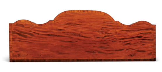 A LARGE GEORGE III FRUITWOOD-MARQUETERY-INLAID MAHOGANY SERPENTINE SIDEBOARD - photo 2