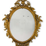 A ROCOCO REVIVAL GILTWOOD AND COMPOSITION MIRROR - photo 1