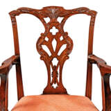 A SET OF TWELVE GEORGE II-STYLE MAHOGANY DINING-CHAIRS - photo 3