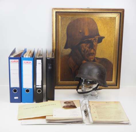 Dokumenten Nachlass des SS-Brigadeführer und Generalmajor der Waffen-SS Peter Hansen. - photo 1