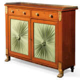 A GEORGE IV BRASS-MOUNTED PARTRIDGEWOOD AND BRAZILIAN ROSEWOOD SIDE CABINET - photo 2