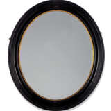 A PAIR OF VICTORIAN EBONISED AND PARCEL-GILT MIRRORS - фото 2