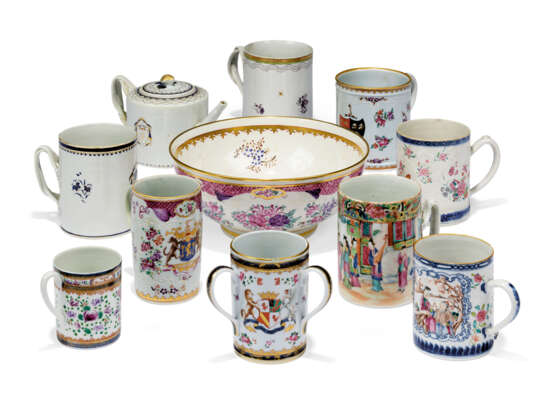 A COLLECTION OF CHINESE EXPORT PORCELAIN - фото 1