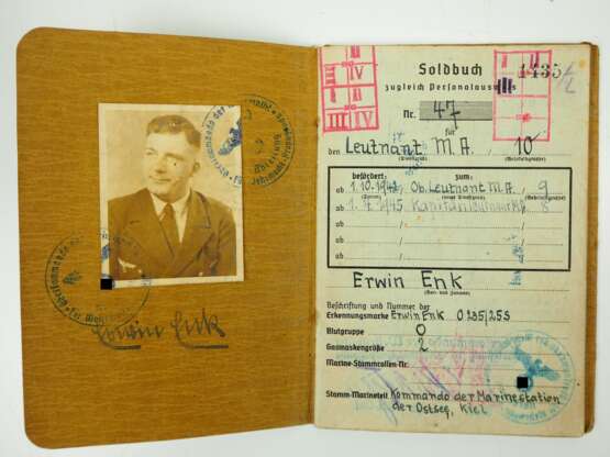Dokumentennachlass eines Kapitänleunants M.A. - Abteilung für Wehrmachtspropaganda im O.K.W. - Foto 3