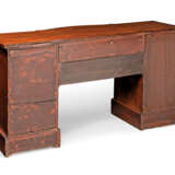 A LATE GEORGE III BOXWOOD-STRUNG SERPENTINE SIDEBOARD - photo 4