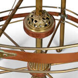 A COPPER AND BRASS BIRDCAGE-ON-STAND - фото 2