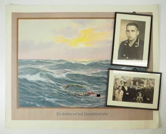 Nachlass eines Bootsmannsmaats - gefallen auf dem Schweren Kreuzer "Prinz Eugen". - Foto 3