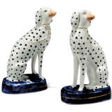 A PAIR OF STAFFORDSHIRE POTTERY MODELS OF PHEASANTS - photo 3