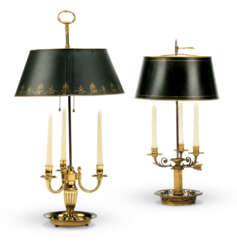 TWO LAMPE BOUILLOTTES