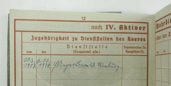 Dokumentennachlass FliegerBaon 23 / NSDAP / Obersteiermark Gaal. - Foto 2