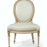 Linnell, John. A SET OF TWELVE WHITE-PAINTED AND PARCEL-GILT DINING CHAIRS - фото 7