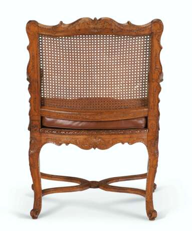A PAIR OF REGENCE BEECHWOOD CANED FAUTEUILS - photo 5