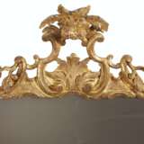 A GEORGE II GILTWOOD OVER-MANTEL MIRROR - Foto 3