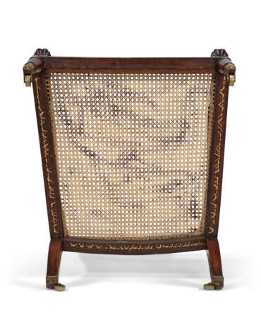 Gillows. A REGENCY MAHOGANY CANED BERGERE - photo 7