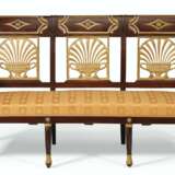 A SOUTH EUROPEAN SUITE OF PARCEL-GILT AND STAINED WALNUT SEAT FURNITURE - photo 2