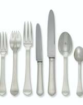 A FRENCH SILVER FLATWARE SERVICE