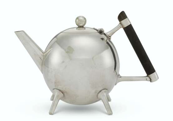 Dresser, Christopher. A RARE VICTORIAN SILVER-PLATED TEAPOT - фото 1