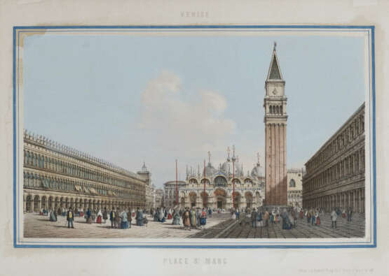 B. Linassi 19. Jahrhundert , Venedig - фото 2