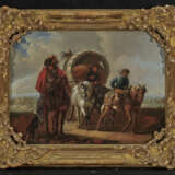 Österreich 18. Jahrhundert , Fürstlicher Reisezug - Bauern mit Planwagen - Foto 3