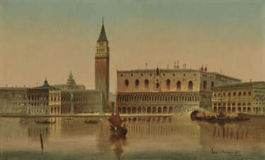 Karl Kaufmann, Venedig - Blick auf den Dogenpalast und die Piazzetta 