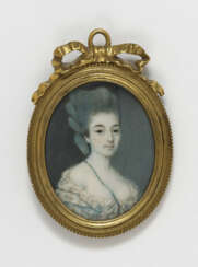 Deutsch um 1780 , Bildnis einer jungen Dame 