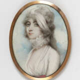 England um 1800 , Bildnis einer jungen Dame - Foto 1