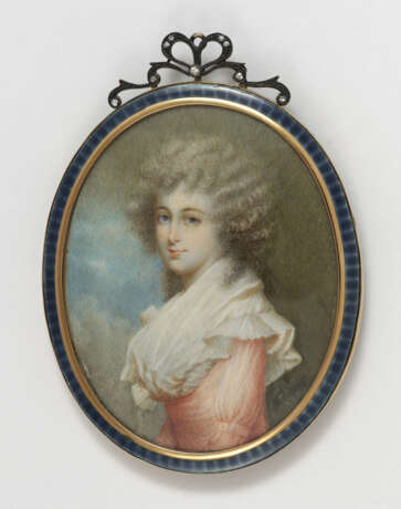 Unbekannt um 1801, Bildnis einer jungen Dame - фото 1