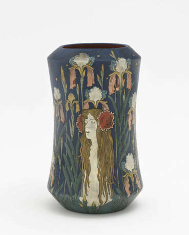Vase "Der Tag", Mettlach, Villeroy & Boch, Hans Christiansen, 1899 - photo 1