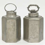 Zwei Schraubflaschen, 19. Jahrhundert - Foto 1