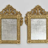 Ein Paar kleine Spiegel, Deutsch, 18./19. Jahrhundert - фото 1