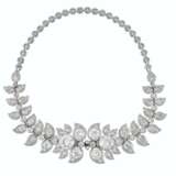 REN&#201; BOIVIN DIAMOND `PAMPILLES DE FEUILLES` EARRINGS/NECKLACE/CLIP-BROOCH COMBINATION - photo 3